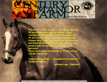 Tablet Screenshot of centurymanorfarm.com